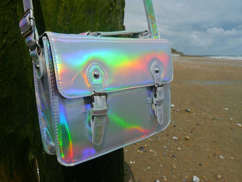 Holographic satchel by ASOS